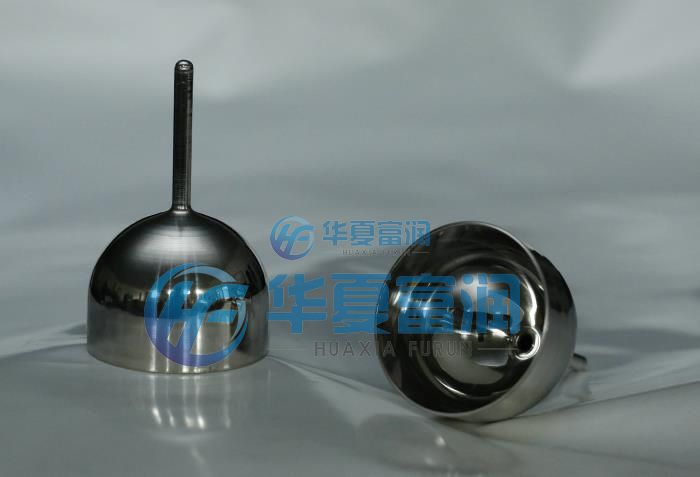 晶体生长用铂金坩埚(图1) 晶体生长用铂金坩埚